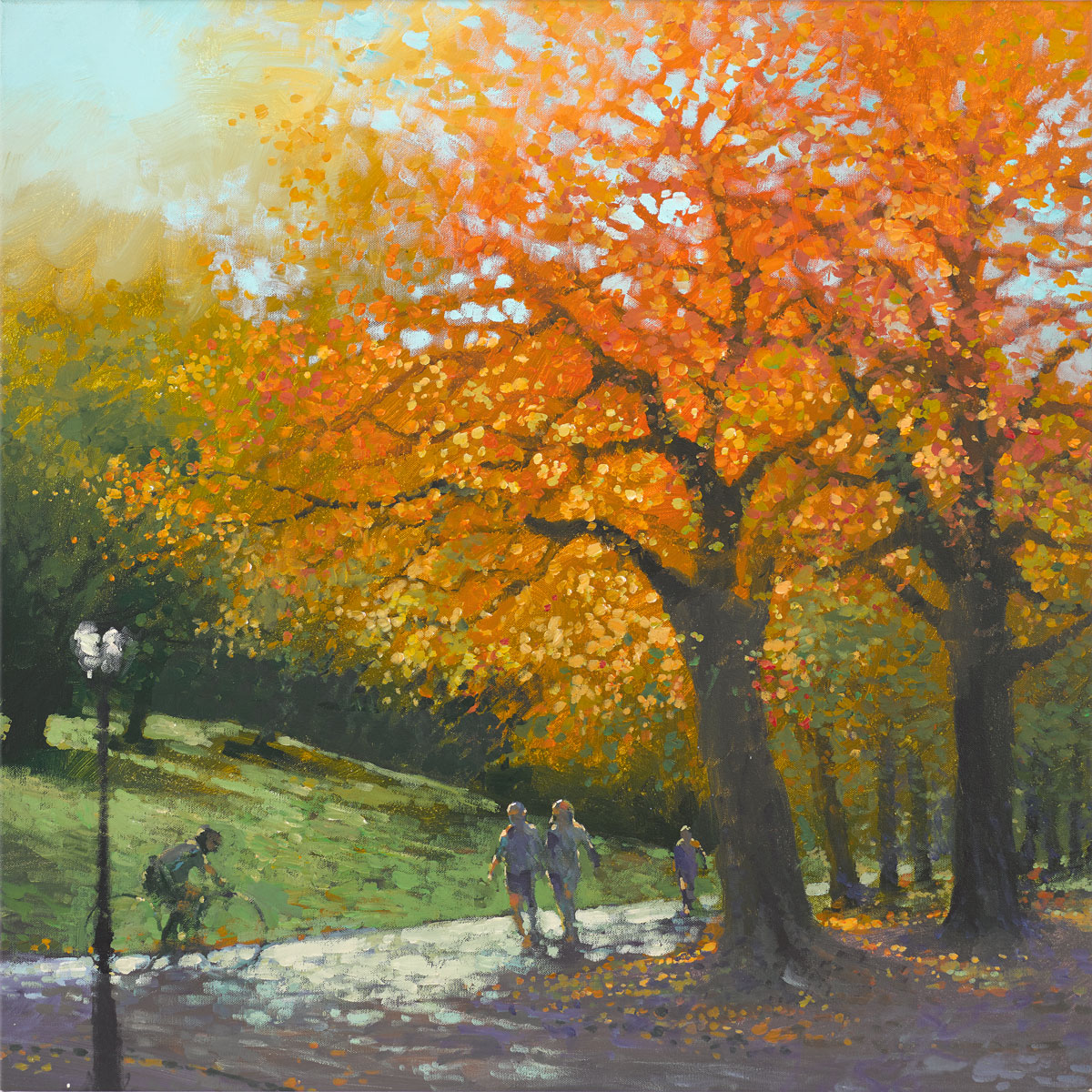David Hinchliffe - Autumn in the Park -