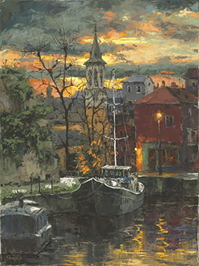 Viktor Shvaiko - Sunset Brugge -